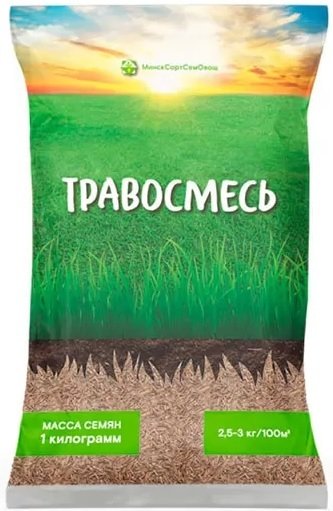 

Семена МинскСортСемОвощ Травосмесь Универсальная 1 кг