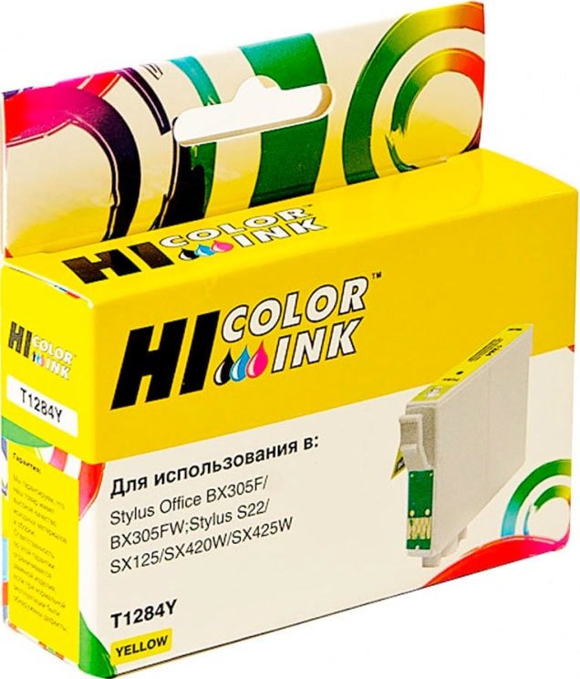 

Картридж Hi-Black HB-T1284 (аналог Epson EPT12844010)
