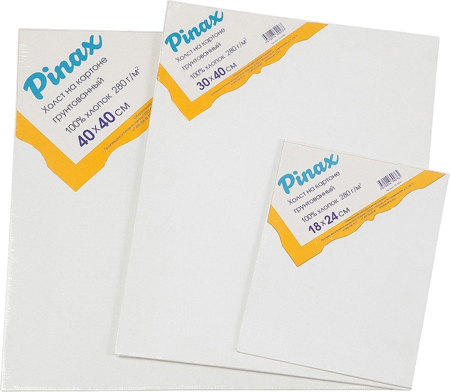 

Холст для рисования Pinax 40x50 см 10.4050