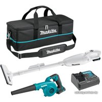  Makita CLX 245 SAX1 (пылесос, воздуходувка, 1 АКБ, сумка)