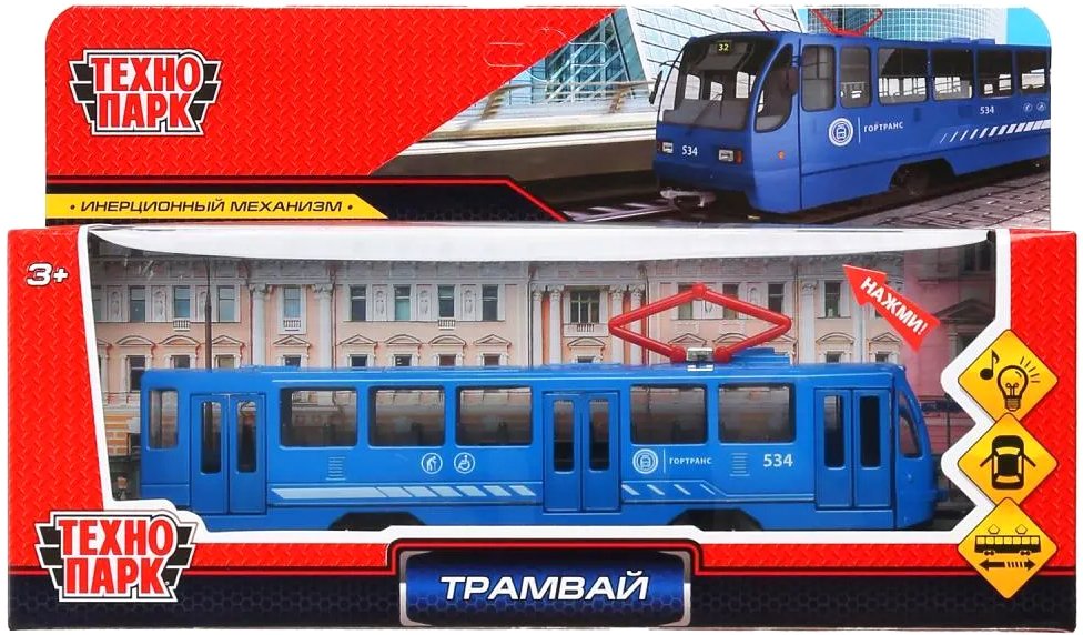 

Трамвай Технопарк TRAM71403-18SL-BU