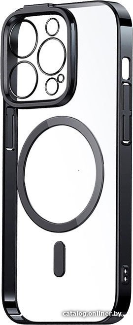 Чехол для телефона Baseus Glitter Series Magnetic Case для iPhone 14 (черный)
