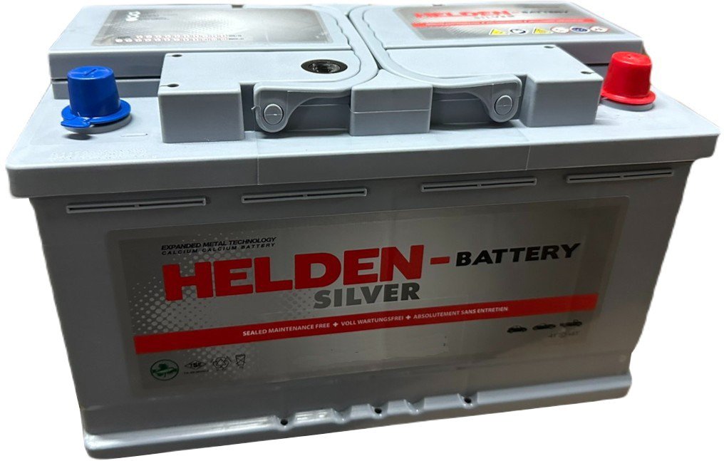 

Автомобильный аккумулятор Helden Silver R+ SMF588048 (85 А·ч)