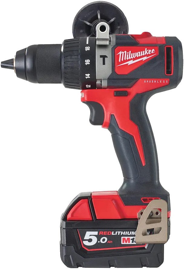 

Ударная дрель-шуруповерт Milwaukee M18 BLPD2-502X 4933464518 (с 2-мя АКБ 5 Ач, кейс)