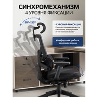 Офисное кресло Evolution LumbarPro (черный)