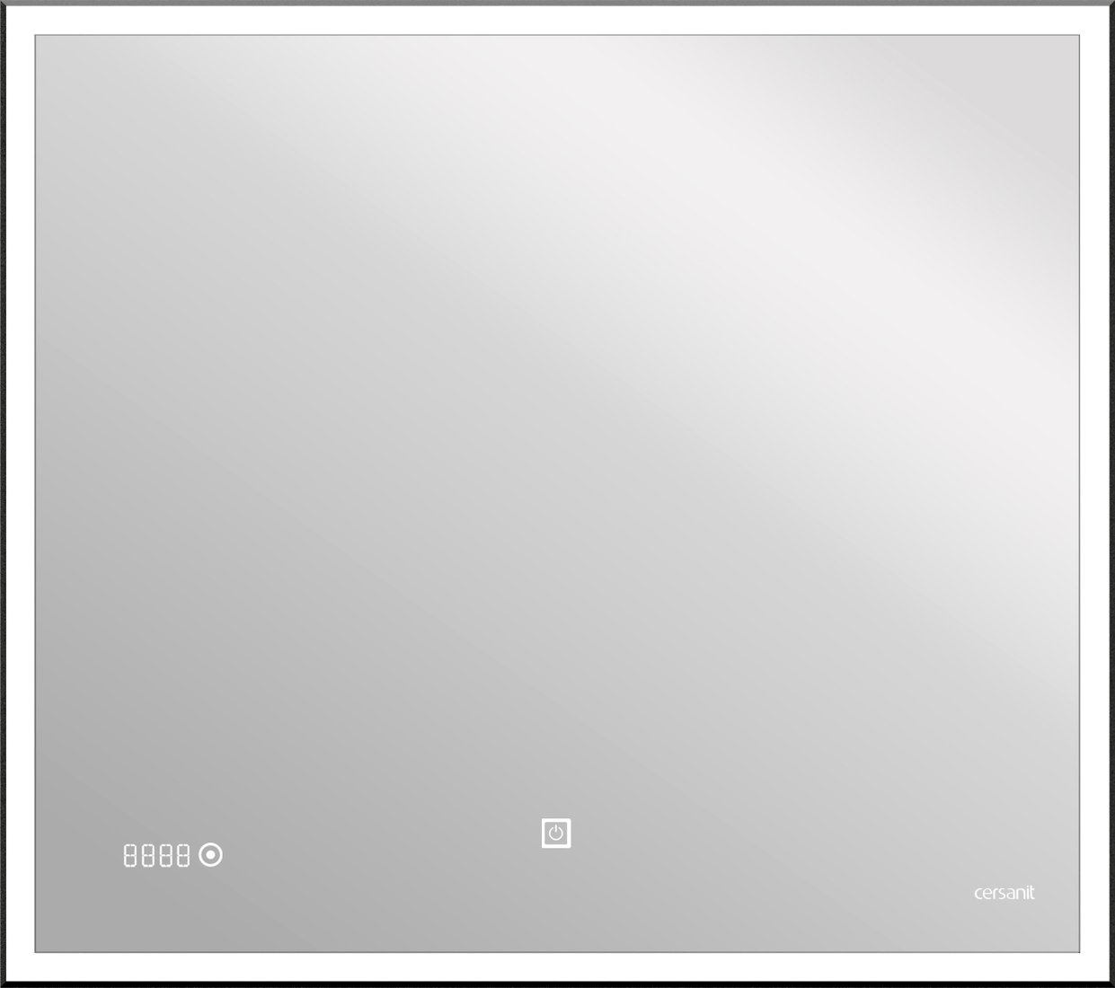 

Cersanit Зеркало Led 011 Design 80x70 LU-LED011*80-d-Os