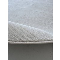 Ковер для жилой комнаты LAXMI Comfort 480 круг (1.6x1.6, Cream/Cream)