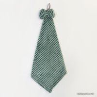 Полотенце Доляна Бантик 7626815 (зеленый)