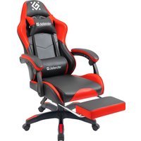 Игровое (геймерское) кресло Defender Etna (черный/красный) в Бресте