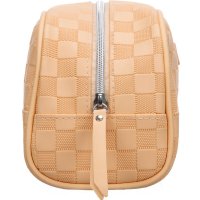 Косметичка Dewal Beauty Шашки BG-333 (абрикос) в Пинске