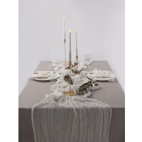 Дорожка на стол Этель 10875216 (белый)