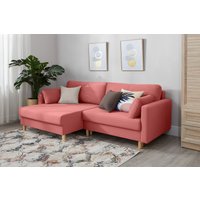 Угловой диван Mio Tesoro Дублин 497 (кирпичный 1285)