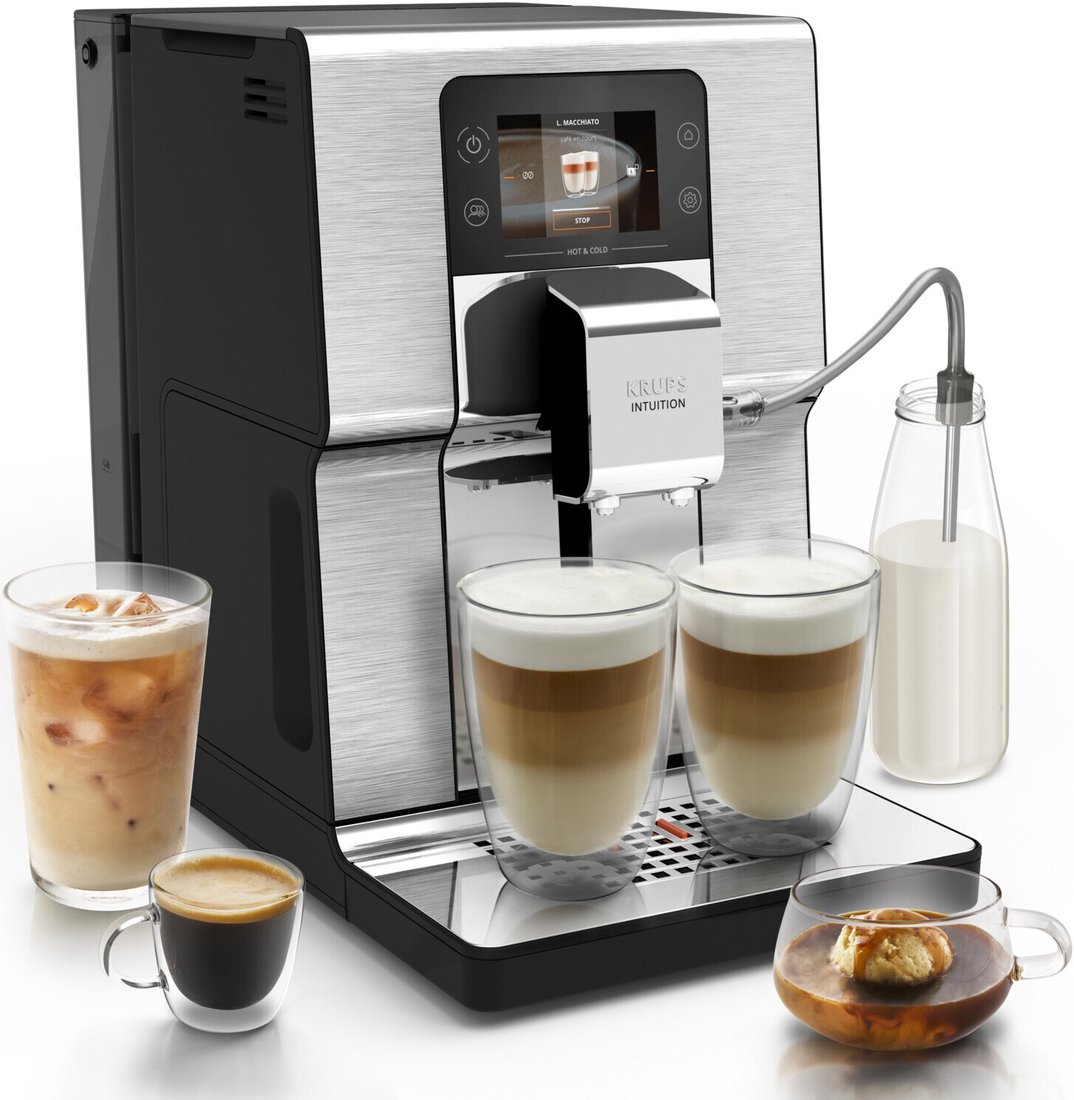 

Кофемашина Krups Intuition Experience Hot&Cold EA879EE0