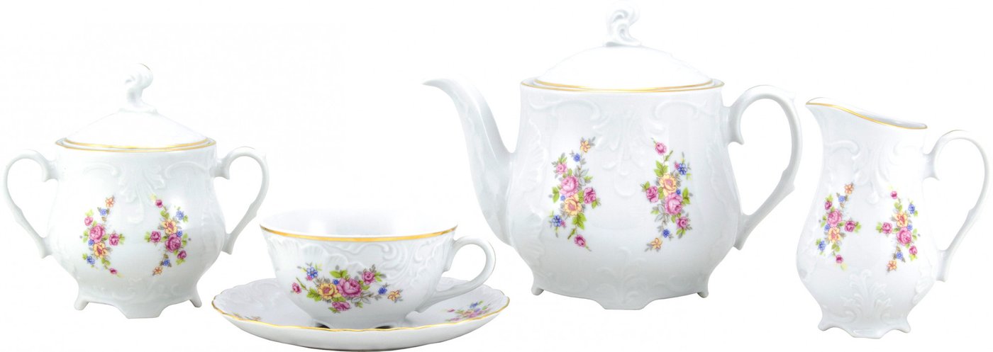 

Сервиз Cmielow i Chodziez Rococo 7490-501503E (бабушкин цветок)