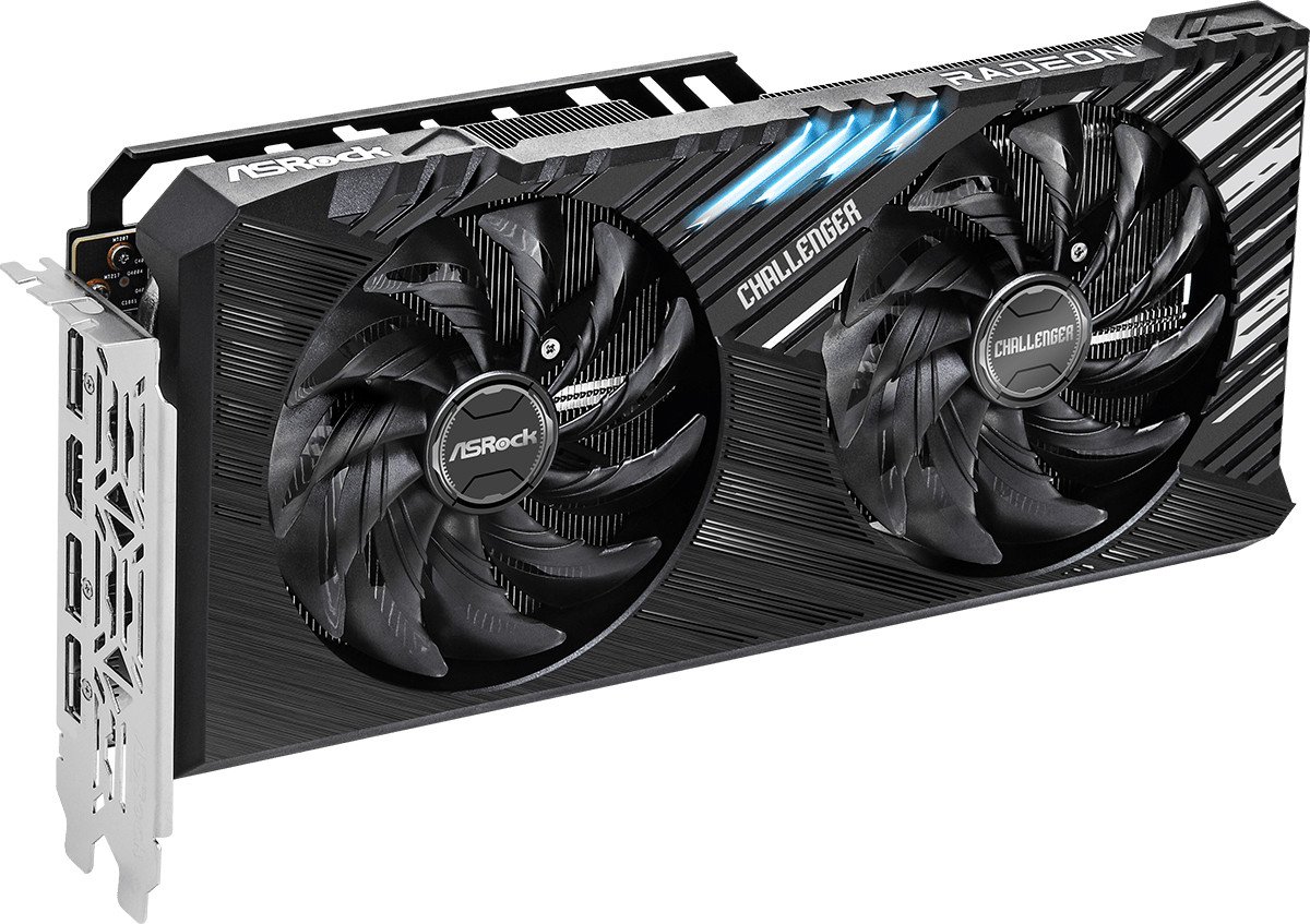 

Видеокарта ASRock Radeon RX 7600 XT Challenger 16GB OC RX7600XT CL 16GO