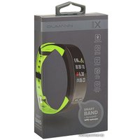Фитнес-браслет Qumann QSB X (черный/зеленый)
