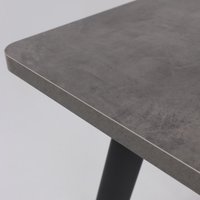 Кухонный стол Мамадома Leon lux radial-180 раздвижной 180-240х95 (дымчатая керамика/черный)