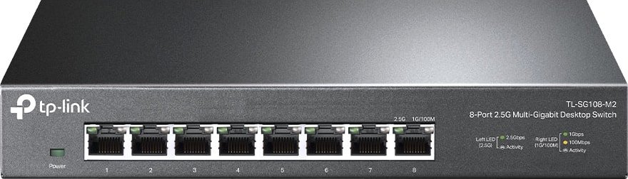 

Неуправляемый коммутатор TP-Link TL-SG108-M2