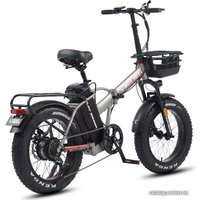 Электровелосипед White Siberia Slav Pro (матовый серый)