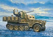 371 Sd. Kfz.10/5 Demag D7 With Flak 38