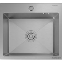 Кухонная мойка GranFest Metal нержавеющая сталь AISI 304 GF-4844 (с сифоном)