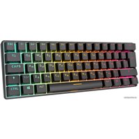 Клавиатура Royal Kludge RK61 New RGB (черный, RK Blue)
