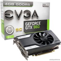 Видеокарта EVGA GeForce GTX 960 4GB GDDR5 SC Gaming [04G-P4-1962-KR]