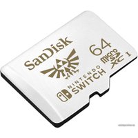 Карта памяти SanDisk Nintendo Switch Licensed Card The Legend of Zelda Edition microSDXC 64GB SDSQXAT-064G-GN3ZN