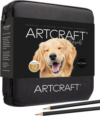 Набор цветных карандашей Pictoria 385665 (72 шт)