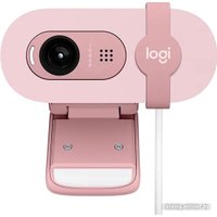 Веб-камера Logitech Brio 100 (розовый)