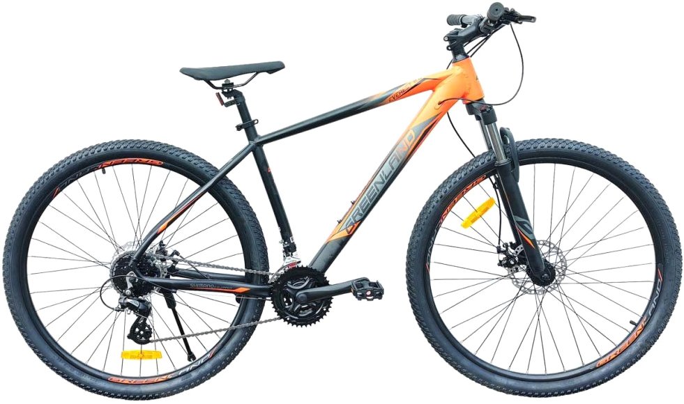 

Велосипед Greenland Everest 2.0 29 р.19 2024 (черный/оранжевый)