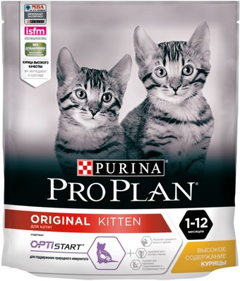 Pro Plan Original Kitten OptiStart с курицей 400 г