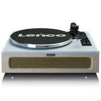 Виниловый проигрыватель Lenco LS-440 (серый/голубой)