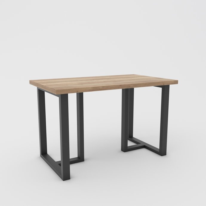 

Кухонный стол Hype Mebel Триног 125x75 (черный/дуб галифакс натуральный)
