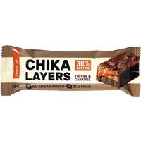 Протеиновый батончик Chikalab Chika Layers (60 г, соленая карамель и арахис)