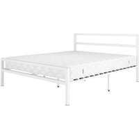 Кровать Князев Мебель Наргиз НЗ.160.190.Б (белый муар)