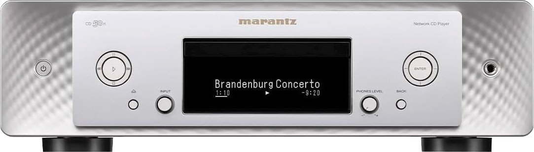 

Сетевой CD-проигрыватель Marantz CD 50n (серебристый)