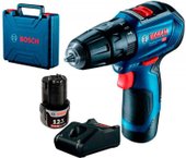 Bosch GSB 12V-30 Professional 06019G9100 (с 2-мя АКБ, кейс)