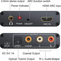 Адаптер USBTOP HDMI ARC Audio Extractor