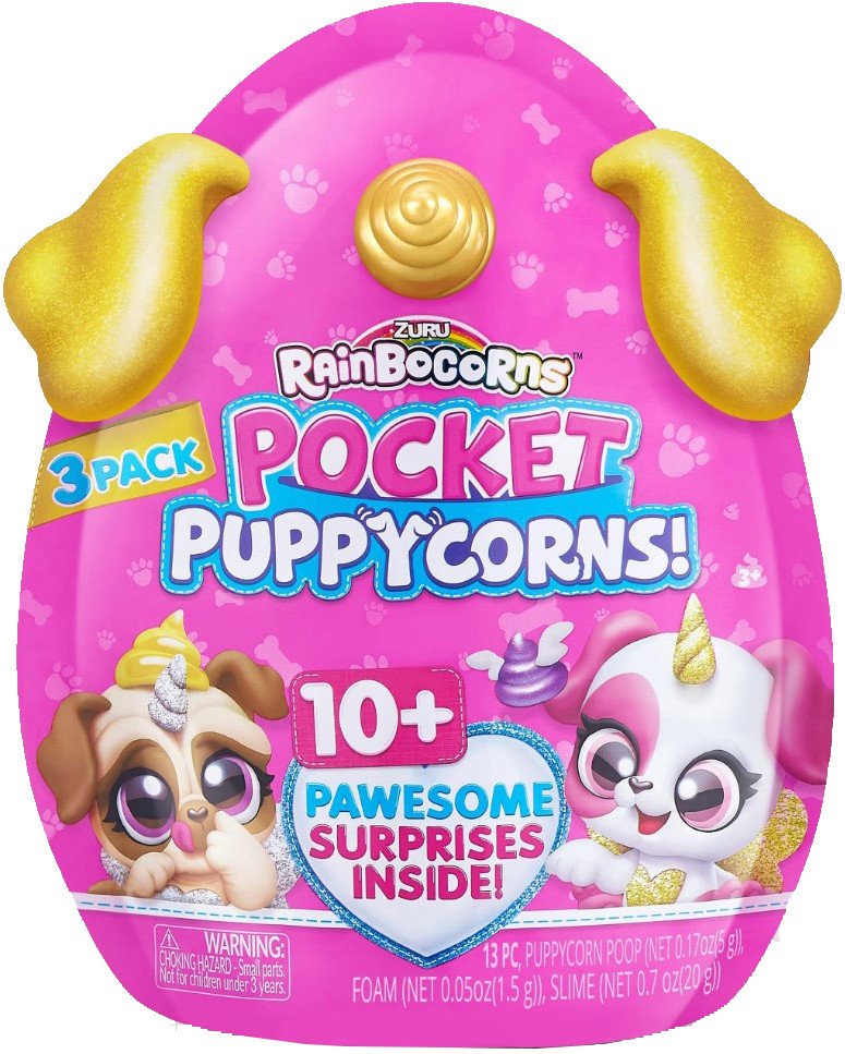 

Кукла-сюрприз Zuru Rainbocorns Сюрприз Pocket Puppycorn 9284