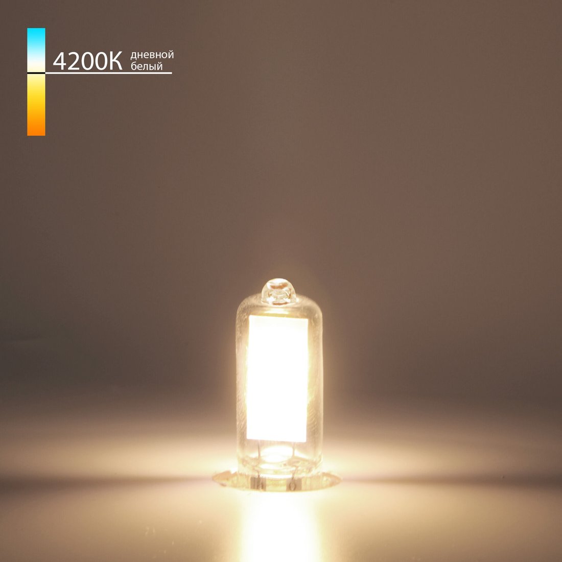 

Светодиодная лампочка Elektrostandard G9 LED 3W 220V 4200K стекло BLG912