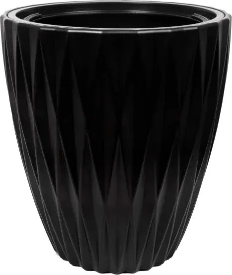 

Кашпо Form-Plastic Caro FP-5780-084 (глубокий черный)