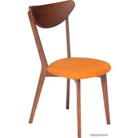 Стул TetChair Maxi (оранжевый/бук коричневый)