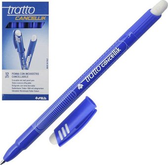 Ручка гелевая Tratto Пиши-стирай с ластиком F826101 (синий)