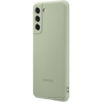 Чехол для телефона Samsung Silicone Cover S21 FE (оливковый)