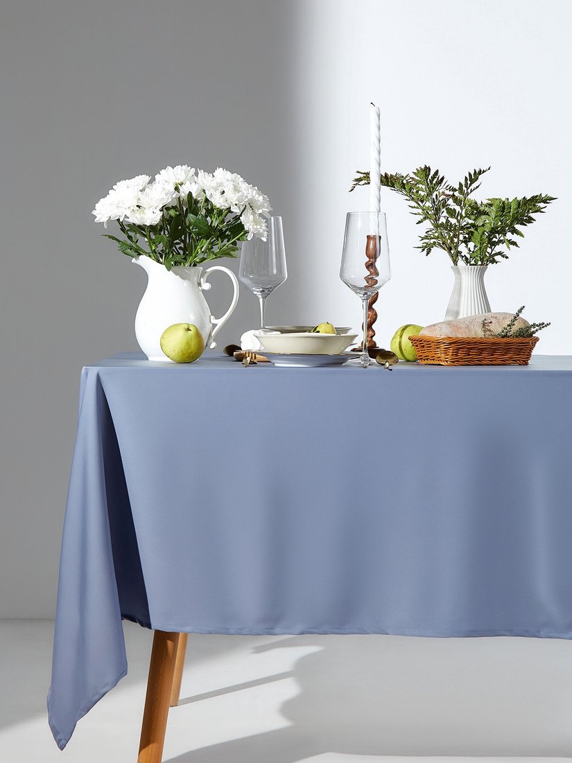 

Скатерть Этель Agate 10782115 (серо-голубой)