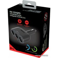 Автомобильное зарядное Ritmix RM-32XQPD