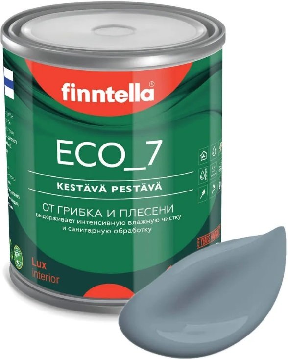 

Краска Finntella Eco 7 Liuskekivi F-09-2-1-FL046 0.9 л (серый)