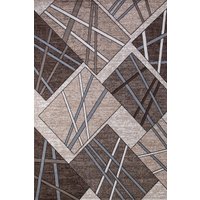 Ковер для жилой комнаты Merinos Sierra D487-STAN-BEIGE-BROWN-2 (1.5x3)