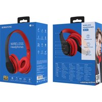 Наушники Borofone BO4 (черный/красный)